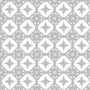 Geometrik soyut dikişsiz desen, vektör illüstrasyonu