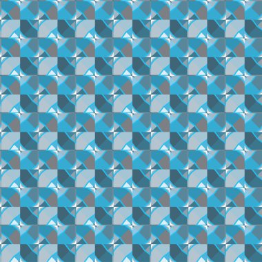 Geometrik soyut dikişsiz desen, vektör illüstrasyonu