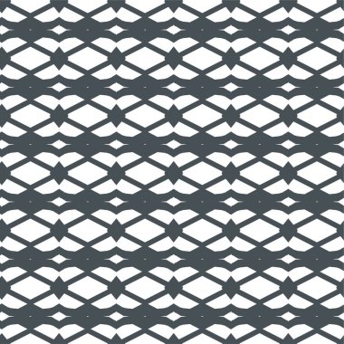 Geometrik soyut dikişsiz desen, vektör illüstrasyonu