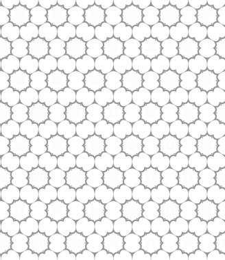 Geometrik soyut dikişsiz desen, vektör illüstrasyonu