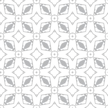 Geometrik soyut dikişsiz desen, vektör illüstrasyonu