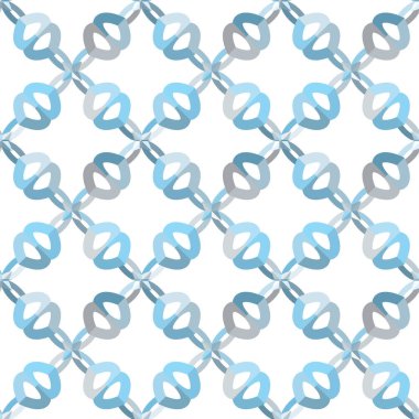 Geometrik şekilli kusursuz desen vektör çizimi  