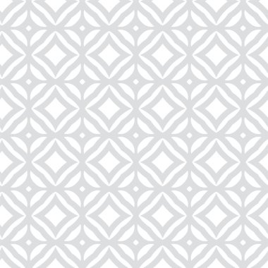 Geometrik soyut dikişsiz desen, vektör illüstrasyonu