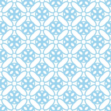 Geometrik soyut dikişsiz desen, vektör illüstrasyonu