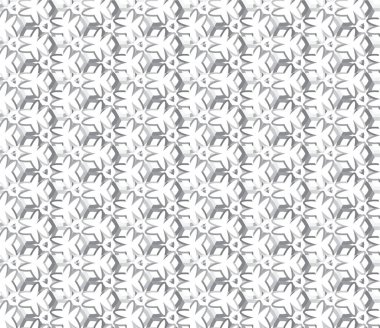 Geometrik soyut dikişsiz desen, vektör illüstrasyonu