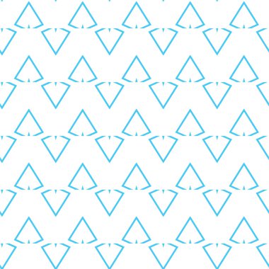 Geometrik soyut dikişsiz desen, vektör illüstrasyonu