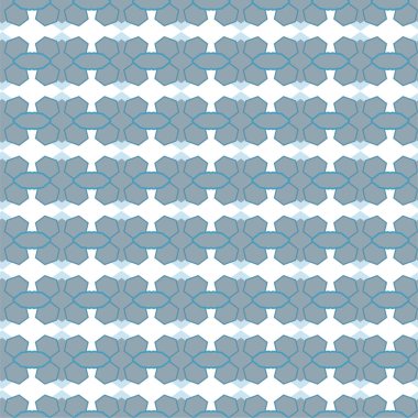 Geometrik soyut dikişsiz desen, vektör illüstrasyonu