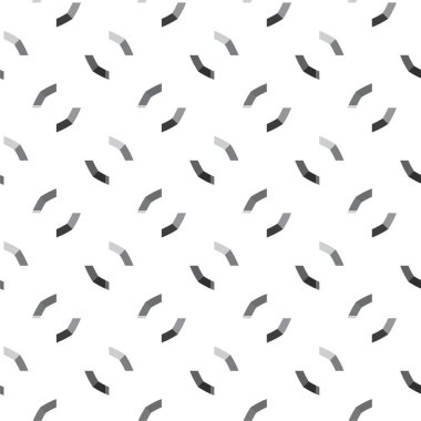 Geometrik soyut dikişsiz desen, vektör illüstrasyonu