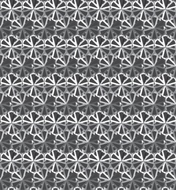 Geometrik soyut dikişsiz desen, vektör illüstrasyonu