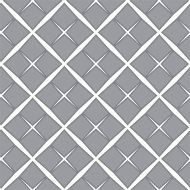 Geometrik soyut dikişsiz desen, vektör illüstrasyonu