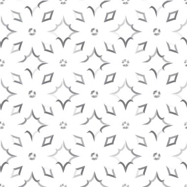 Geometrik soyut dikişsiz desen, vektör illüstrasyonu