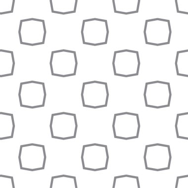 Geometrik soyut dikişsiz desen, vektör illüstrasyonu