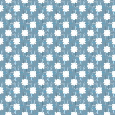 Geometrik soyut dikişsiz desen, vektör illüstrasyonu