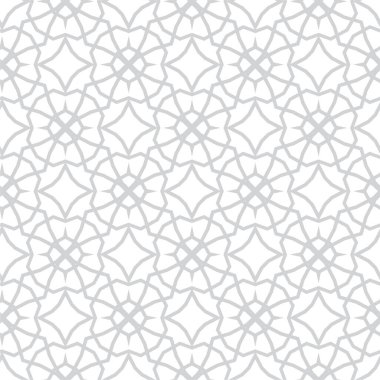 Geometrik soyut dikişsiz desen, vektör illüstrasyonu