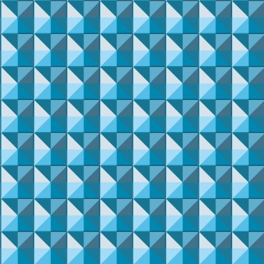 Geometrik şekilli kusursuz desen vektör çizimi  