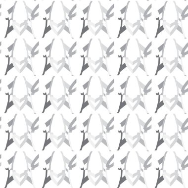 soyut geometrik dikişsiz desen, vektör illüstrasyonu