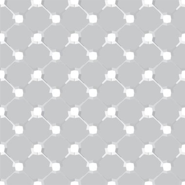 Geometrik şekilli kusursuz desen vektör çizimi  