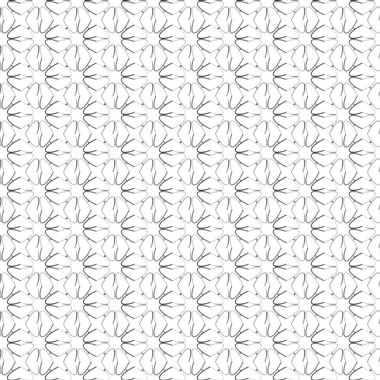 Geometrik soyut dikişsiz desen, vektör illüstrasyonu