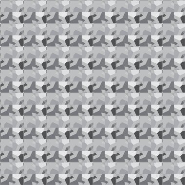 Geometrik soyut dikişsiz desen, vektör illüstrasyonu