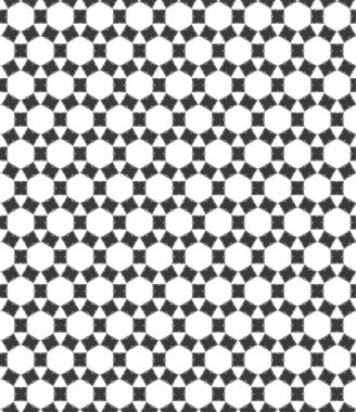 Geometrik soyut dikişsiz desen, vektör illüstrasyonu