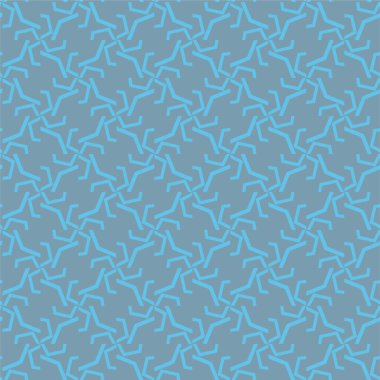 Geometrik soyut dikişsiz desen, vektör illüstrasyonu