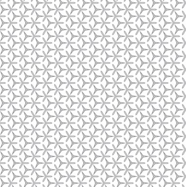 Geometrik süslemeli vektör deseni. Kusursuz tasarım dokusu 
