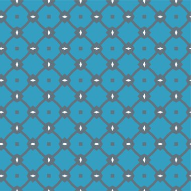 Geometrik şekilli kusursuz desen vektör çizimi  