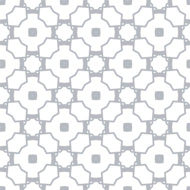Geometrik soyut dikişsiz desen, vektör illüstrasyonu