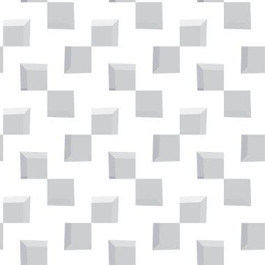 Geometrik soyut dikişsiz desen, vektör illüstrasyonu