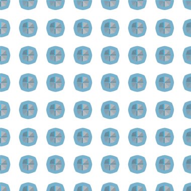 soyut geometrik dikişsiz desen, vektör illüstrasyonu