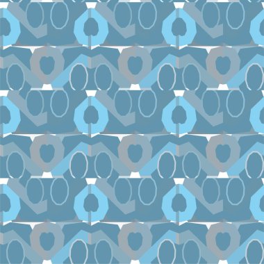 soyut geometrik dikişsiz desen, vektör illüstrasyonu