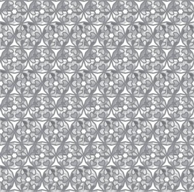 Geometrik soyut dikişsiz desen, vektör illüstrasyonu