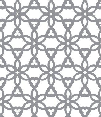 Geometrik soyut dikişsiz desen, vektör illüstrasyonu