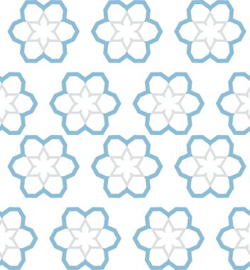 soyut geometrik dikişsiz desen, vektör illüstrasyonu