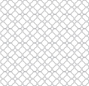 Geometrik soyut dikişsiz desen, vektör illüstrasyonu