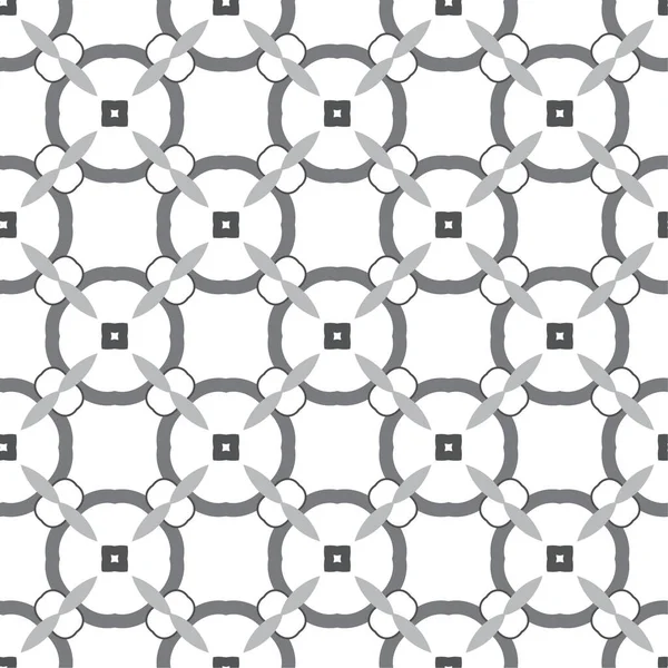 Geometriskt Abstrakt Sömlöst Mönster Vektorillustration — Stock vektor