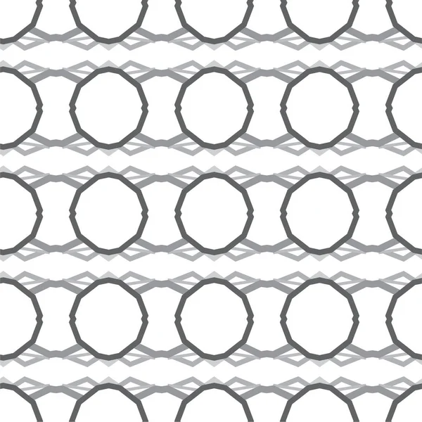 Padrão Sem Emenda Abstrato Geométrico Ilustração Vetorial —  Vetores de Stock
