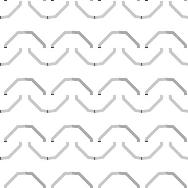 Geometrik soyut dikişsiz desen, vektör illüstrasyonu