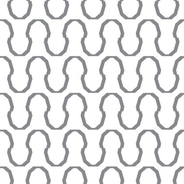 Geometrik soyut dikişsiz desen, vektör illüstrasyonu