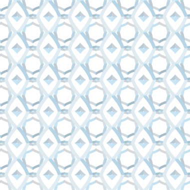 Geometrik soyut dikişsiz desen, vektör illüstrasyonu