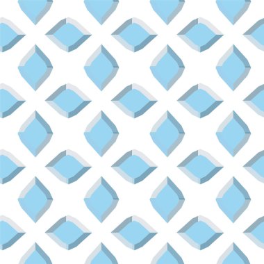 Geometrik soyut dikişsiz desen, vektör illüstrasyonu