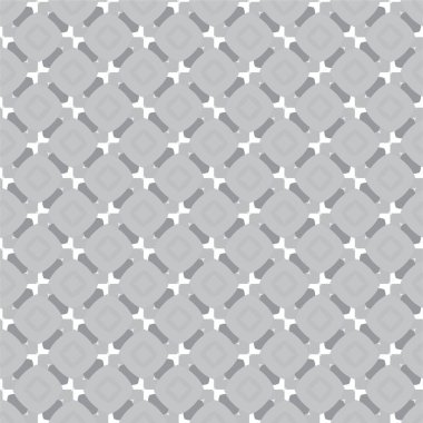 Geometrik soyut dikişsiz desen, vektör illüstrasyonu