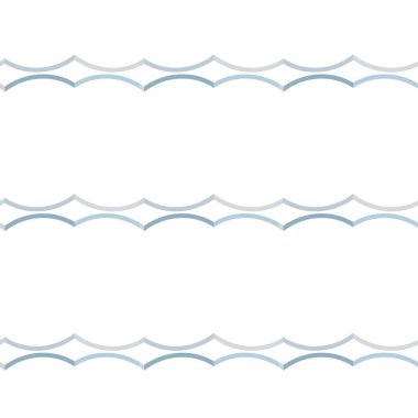Geometrik soyut dikişsiz desen, vektör illüstrasyonu