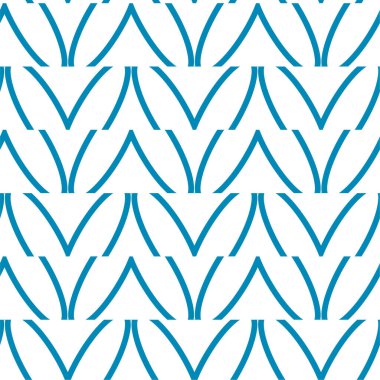 Geometrik soyut dikişsiz desen, vektör illüstrasyonu