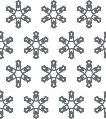 Geometrik soyut dikişsiz desen, vektör illüstrasyonu