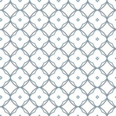 Geometrik soyut dikişsiz desen, vektör illüstrasyonu