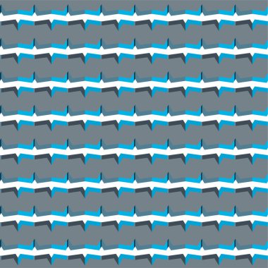 Geometrik soyut dikişsiz desen, vektör illüstrasyonu