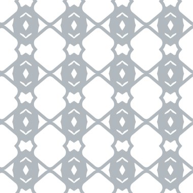 Geometrik soyut dikişsiz desen, vektör illüstrasyonu