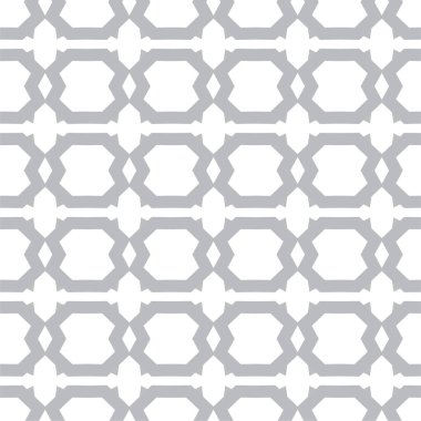 Geometrik soyut dikişsiz desen, vektör illüstrasyonu