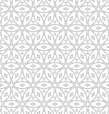 Geometrik soyut dikişsiz desen, vektör illüstrasyonu